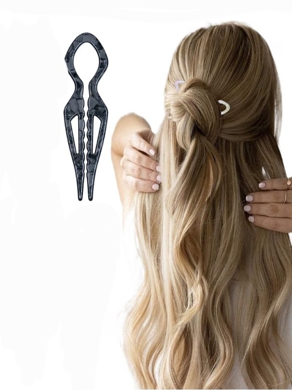 Large French Prestige Hair Pins for Women - Unique Design BNIB